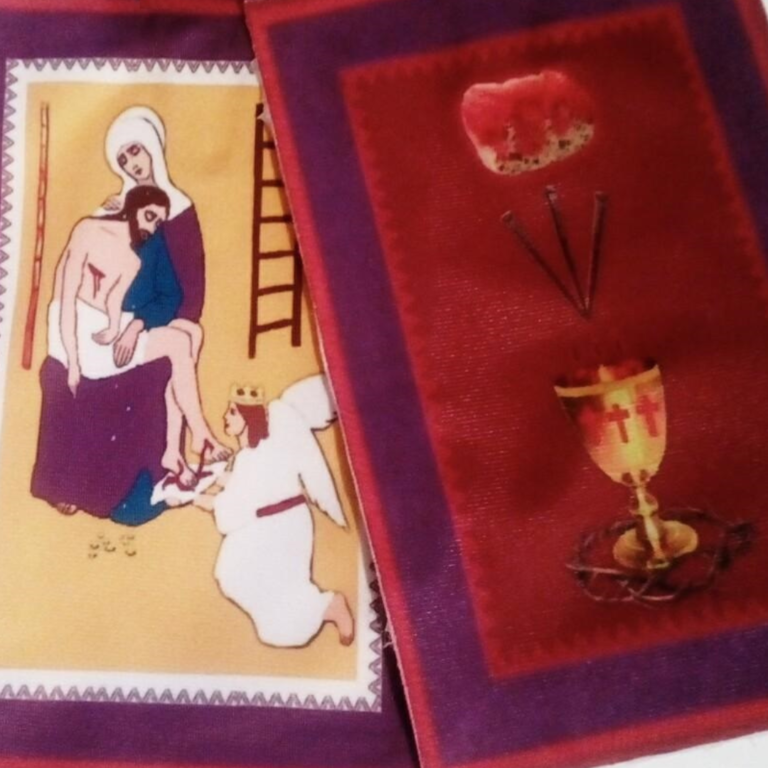 PURPLE SCAPULAR OF BENEDICTION – catholic sacramentals